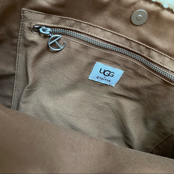 SOLD Ugg x Telfar Medium Chestnut Bag - Picture 9 of 10